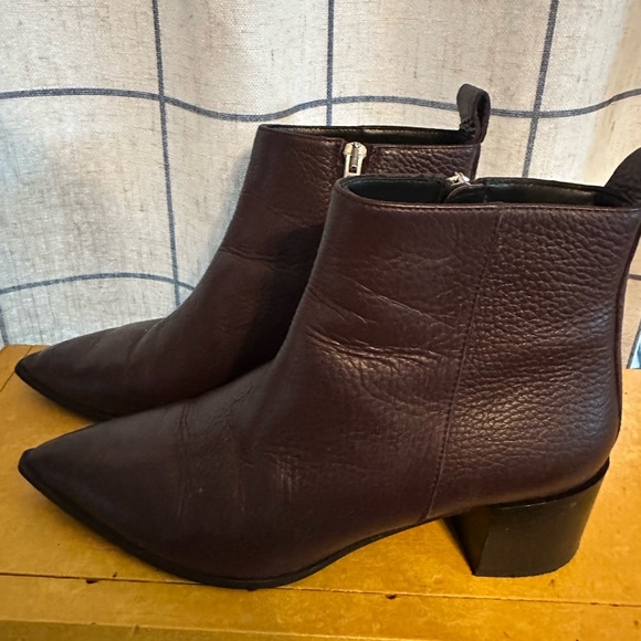 Everlane Boss Boot Burgundy Leather Made in Italy Size 8 - Picture 1 of 4